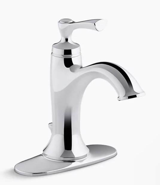 KOHLER Elliston Single-Handle Bathroom Faucet in Polished Chrome R72782-4D1-CP