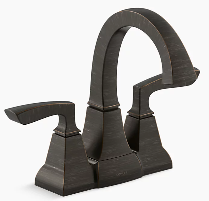 ✅ KOHLER Kallen Bathroom Faucet 2-Handle Oil-Rubbed Bronze R24055-4D-2BZ