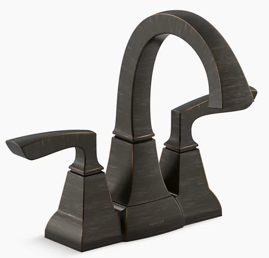 ?? KOHLER R24055-4D-2BZ Bathroom Faucet 2-Handle Centerset  in Oil-Rubbed Bronze