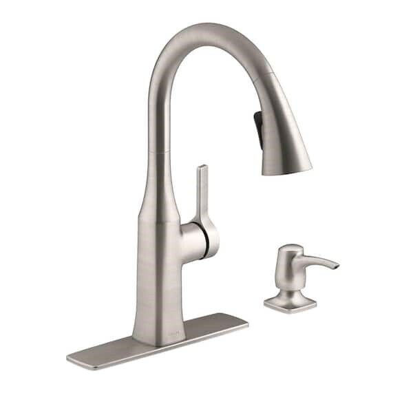 Rubicon Pull-down kitchen sink faucet Pull-down kitchen sink K-R20147-SD-VS