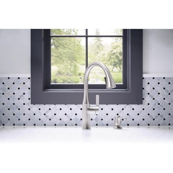 Rubicon Pull-down kitchen sink faucet Pull-down kitchen sink K-R20147-SD-VS