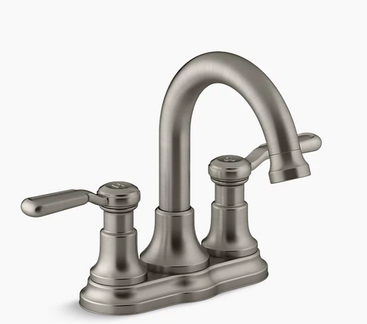 Worth Centerset bathroom sink faucet, 1.2 gpm K-R76256-4D-BN