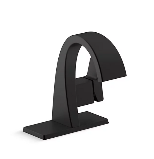 Katun Single-handle bathroom sink faucet Matte Black K-R78037-4D-BL