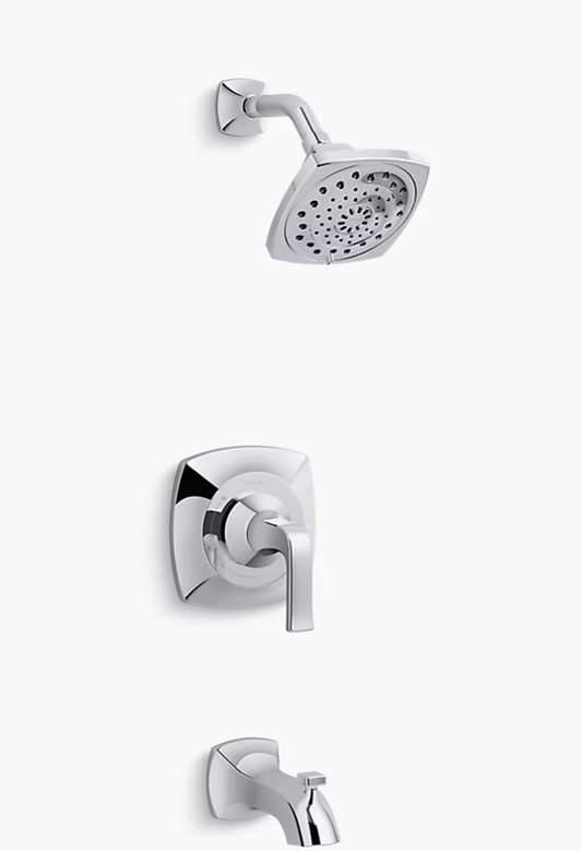 Rubicon Rite-Temp Bath and shower faucet set with valve K-R76217-CP