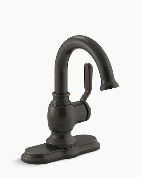 ✅ Kohler Worth Single Handle Bathroom Faucet Oil-Rubbed Bronze R76255-4D-2BZ