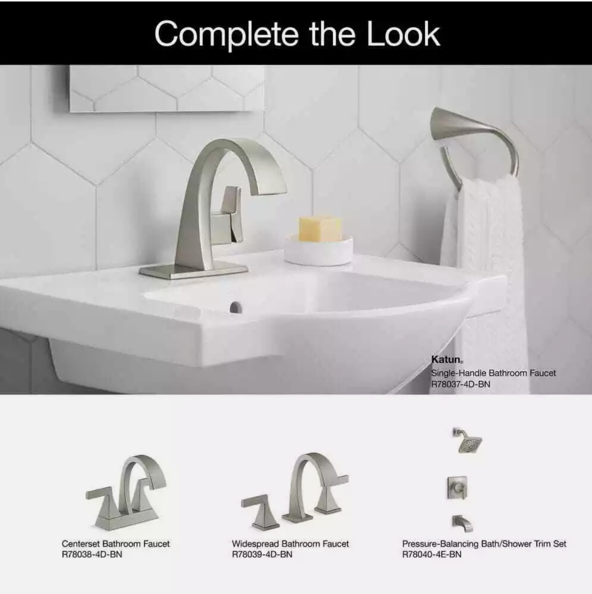 KOHLER Katun 4 in. Centerset 2-Handle Bathroom Faucet in Vibrant Brushed Nickel