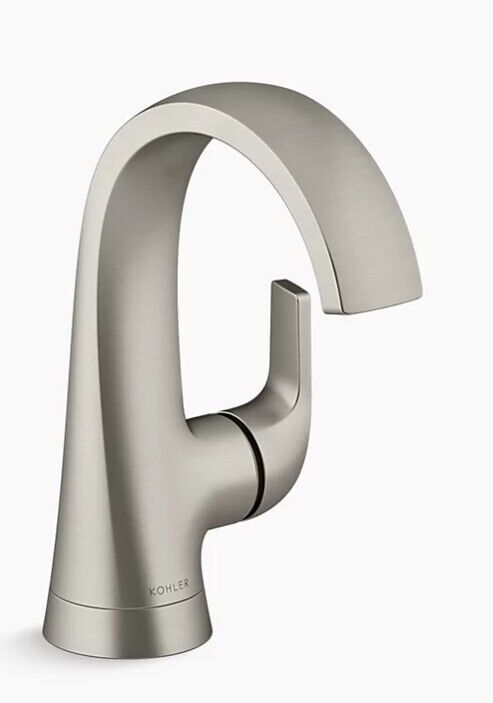 Cursiva Single-handle bathroom sink faucet, 1.2 gpm K-R30577-4D-BN