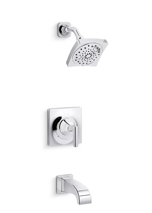 Katun Rite-Temp  pressure-balancing bath/shower trim set R78040-4E-CP