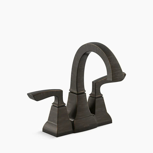 Bathroom Faucet 2-Handle 4" Centerset Oil-Rubbed Bronze R24055-4D-2BZ