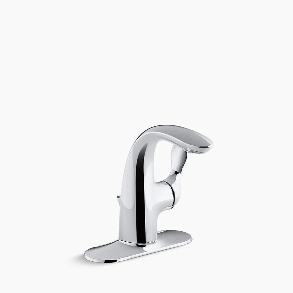 KOHLER 5313-4-CP Refinia Single Hole Single Handle Bathroom Faucet In Chrome