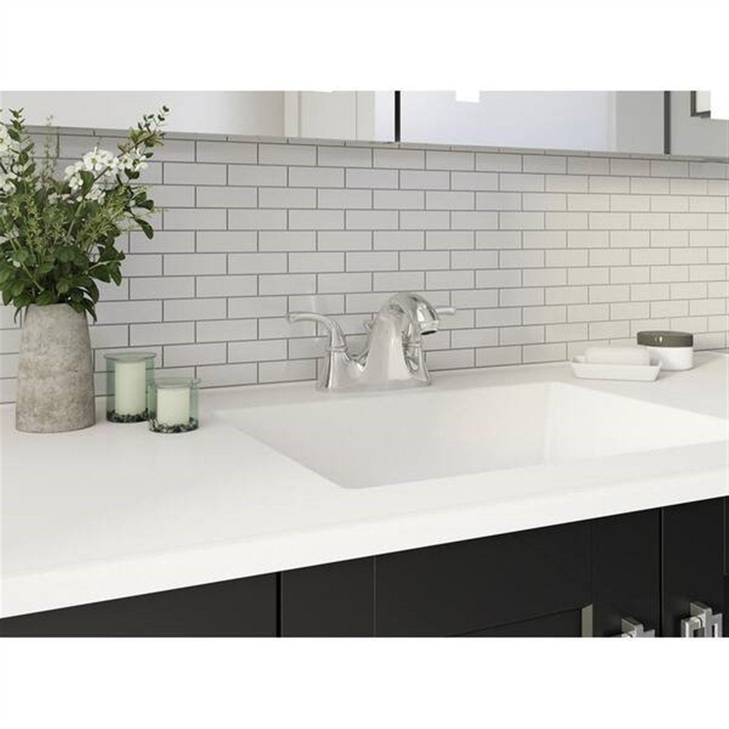 Kohler Forte 4 in. Centerset Bathroom Faucet Polished Chrome finish K-10270-4-CP