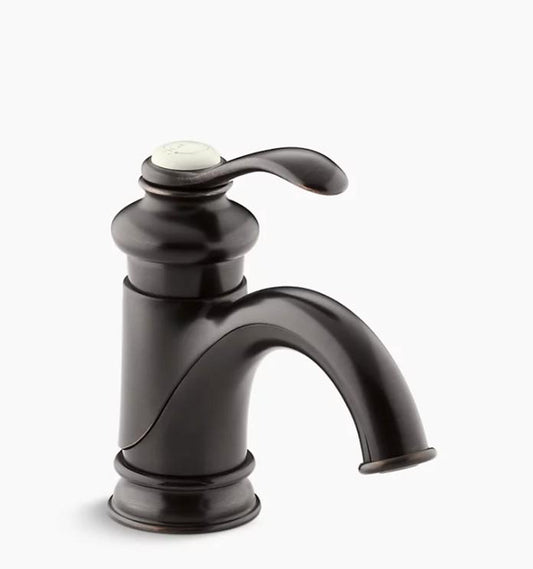 Kohler Fairfax Single-handle bathroom sink faucet, Oil-Rubbed Bronze K-12182-2BZ