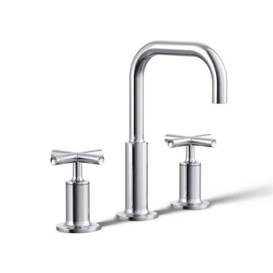 Kohler Purist 8 in. Widespread Bathroom Faucet Polished Chrome finish K-14406-3-CP
