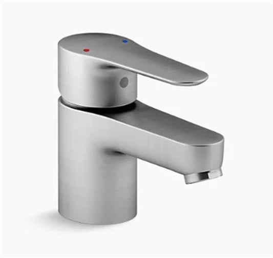 Kohler July Single Hole Bathroom Faucet Brushed Chrome K-16027-4-G