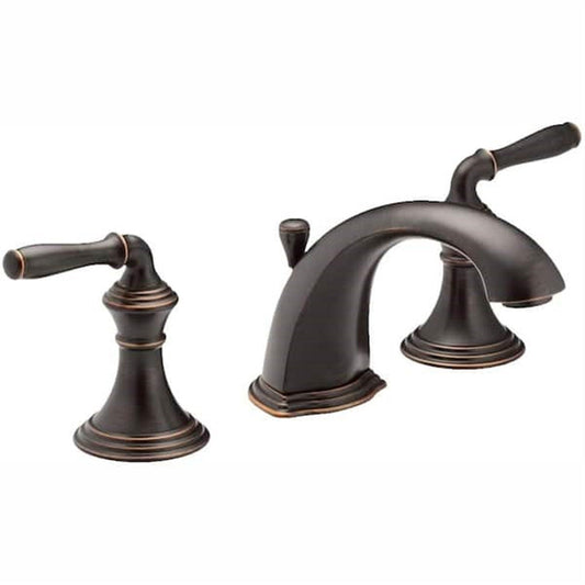 Kohler Devonshire 8 in. Widespread Bathroom Faucet Oil-Rubbed Bronze K-394-4-2BZ