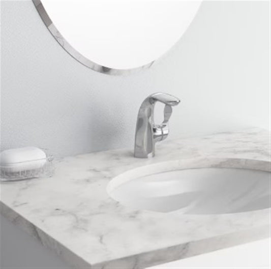 KOHLER 5313-4-CP Refinia Single Hole Single Handle Bathroom Faucet In Chrome