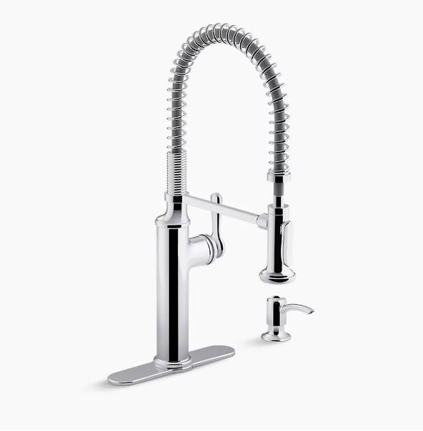 Kohler Sous Pro Style Pull Down Sprayer Kitchen Faucet Chrome R10651-SD-CP