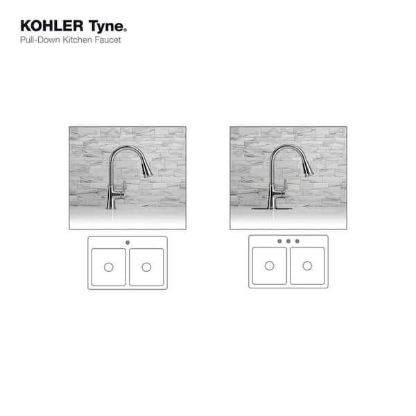 Tyne Pull-down kitchen faucet K-R21415-CP