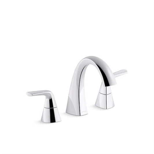 Kohler Elmbrook 8 in. Widespread Bathroom Faucet Polished Chrome K-R21996-4D-CP