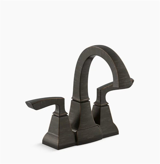 Kohler Kallen Bathroom Faucet 2-Handle Oil Rubbed Bronze K-R24055-4D-2BZ ✅