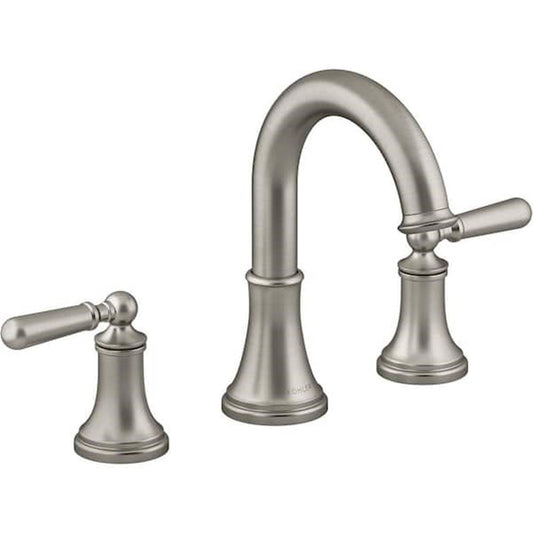 Kohler Capilano 8 in. Widespread Bathroom Faucet Vibrant Brushed Nickel K-R30582-4D-BN