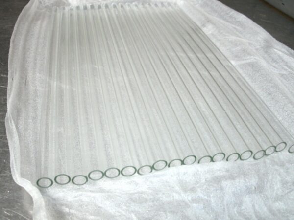 Lot of 8-1 Pound Packs of 12mm x 12 Inches Soda Lime Glass Tubing