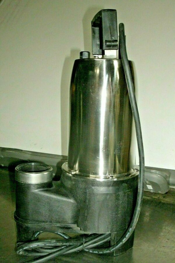 Stainless Steel Fountain Pump by Westland 1/2 H.P. #PDSV7-2001-NEW!