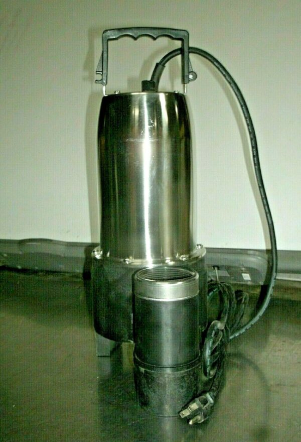 Stainless Steel Fountain Pump by Westland 1/2 H.P. #PDSV7-2001-NEW! - Image 2