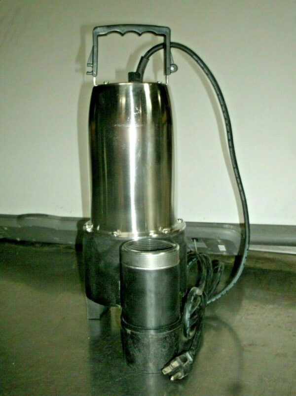 Westlands Mod. PDSV7-2001-1/2 H.P. Sump Pump-Stainless Steel - Image 2