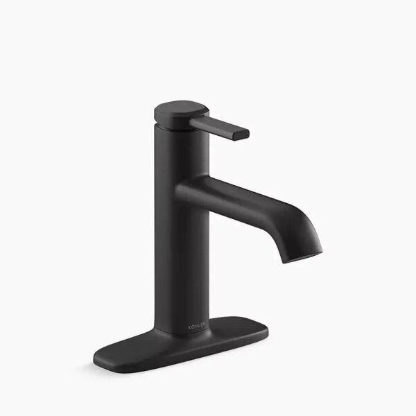 KOHLER  R27136-4D-BL Bathroom Faucet Single Hole Handle in  Matte Black